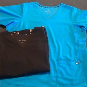 Vera Bradley Scrub Tops Shirts